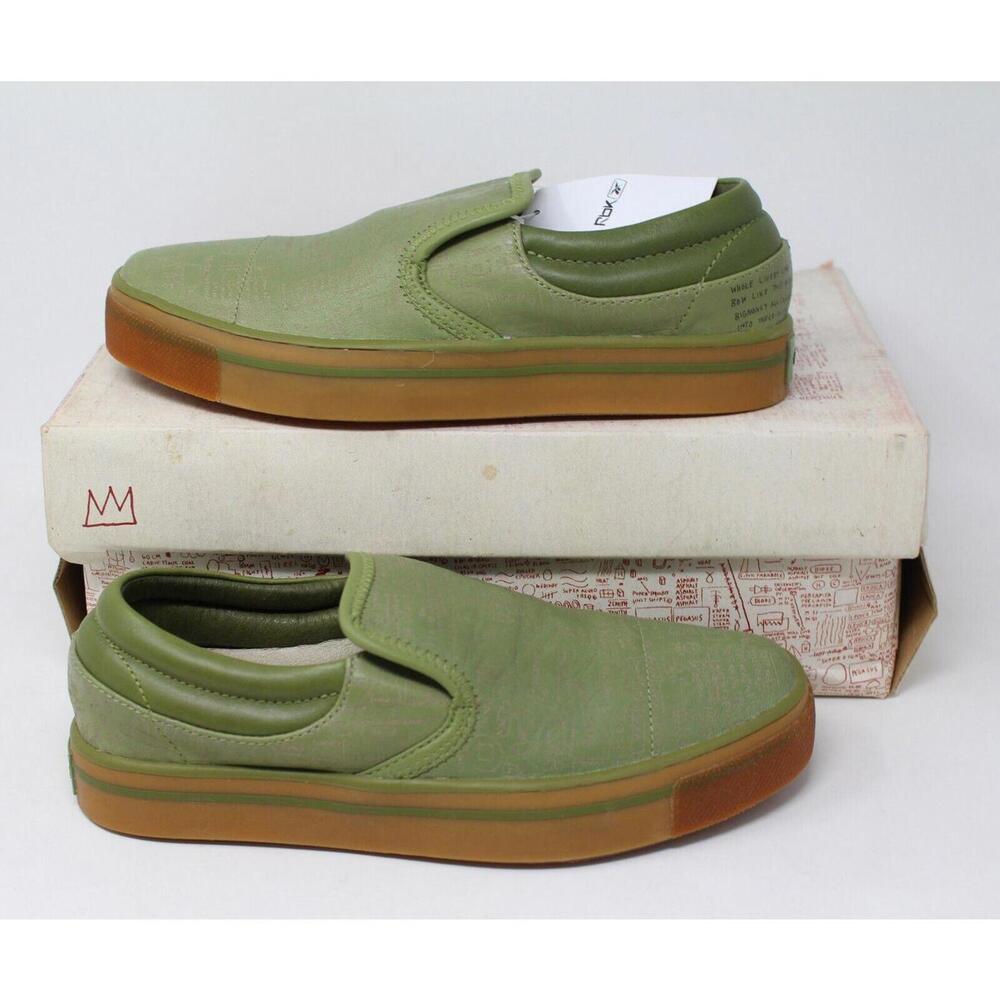 Jean Michael Basquiat x RVCA x Reebok Reebopper II Olive Gum Unisex New size 5